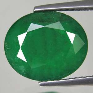 100% NATURAL ZAMBIAN EMERALD!  AA+ VIVID MUSO GREEN!! UNTREATED!   5.640CTS