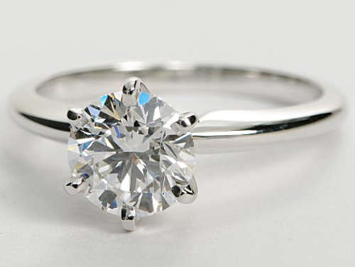 Stunning 14k Solid Gold   Solitaire diamond ring. 1.050ct /  K/  VS2/  Optional Upgrade