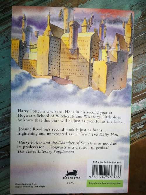 Harry Potter and the Chamber of Secrets, J. K. Rowling