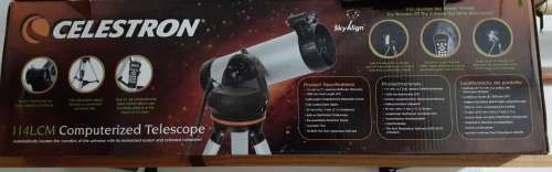 CELESTRON Computerised Telescope 114LCM - AS NEW!!