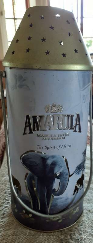 Amarula candle or bottle holder