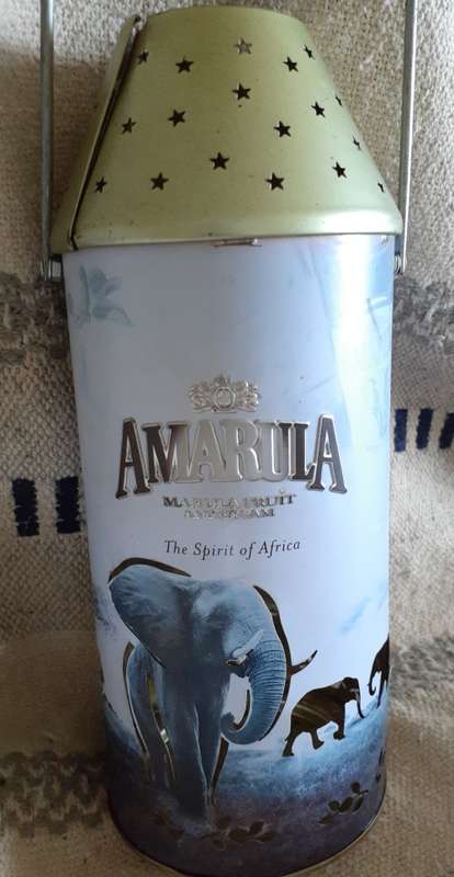 Amarula candle or bottle holder
