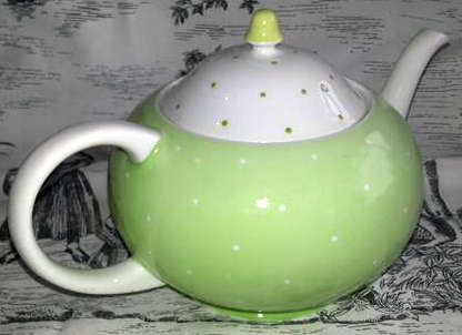 VINTAGE SUSIE COOPER QUAIL DESIGN, WITH RAISED SPOT BONE CHINA, TEA POT 1951