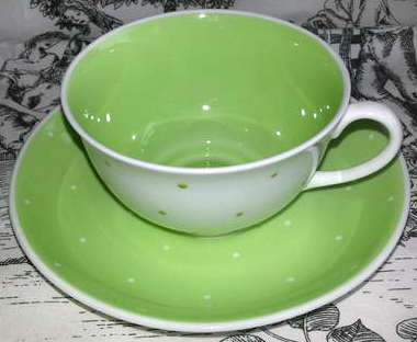 VINTAGE SUSIE COOPER QUAIL DESIGN, WITH RAISED SPOT BONE CHINA, TEA POT 1951