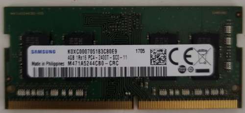 Samsung 4GB 2400Mhz DDR4 SO-DIMM