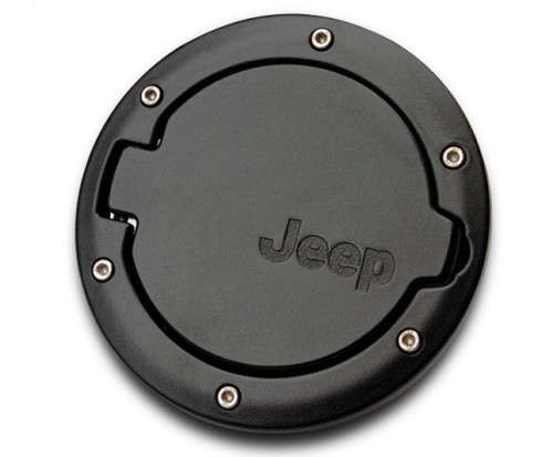 Jeep Wrangler Aluminum Gas Fuel Tank Cap Cover