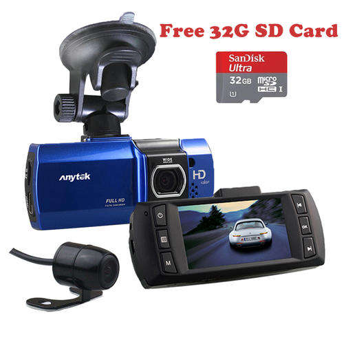Anytek Car Dashboard Camera AT580 (Dual Lens)