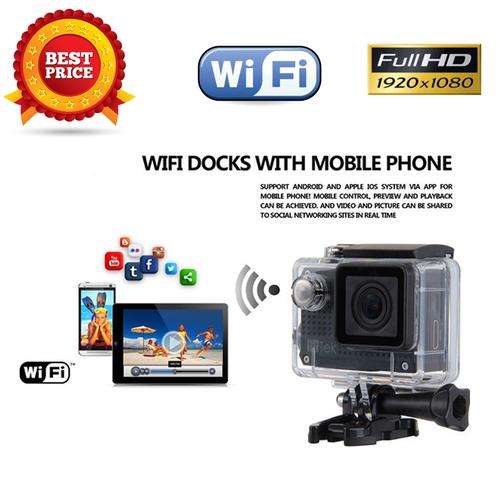 S30W waterproof 1080 Sports WiFi Camera