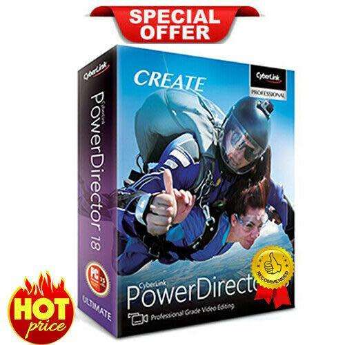 CyberLink PowerDirector Ultimate 19  Pre-activated | lifetime| FAST DELIVERY