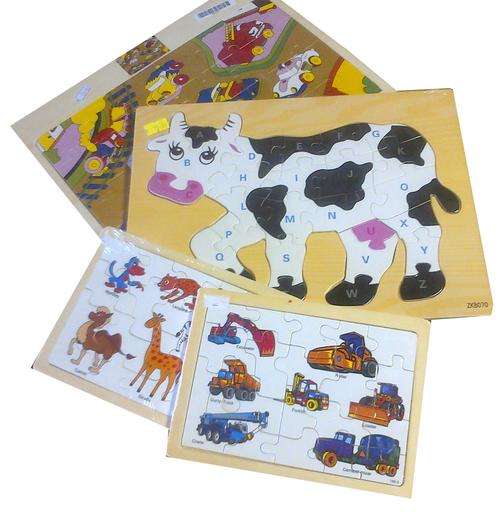 Set of 4 puzzles