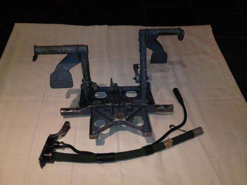SOUTH AFRICAN AIRFORCE IMPALA JET FOOT CONTROL PEDALS & OXYGEN BREATHER PIPE
