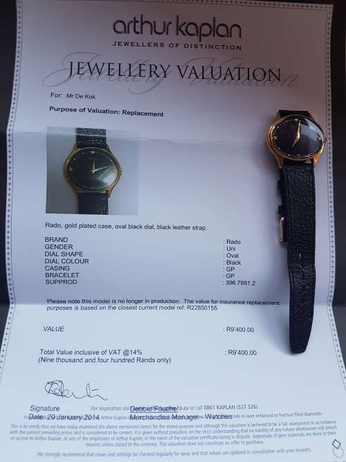 Unique Unisex Rado Watch
