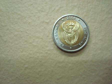 RARE ***** Nelson Mandela 90year Birthday *** 5rand 2008 New!!!!!
