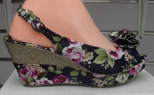 !!!! XMAS SALE !!!! MULTICOLOURED STRAPPY SUMMER WEDGES !!!! ** SIZES 3-7 **