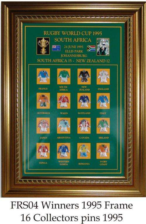 Springbok Collectors frame - 1995