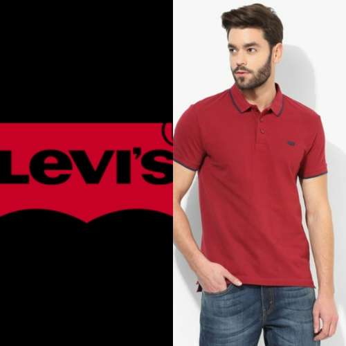 LEVI'S ORIGNAL GOLFER RED SIZE XL SLIM FIT!!!!!