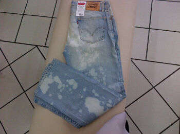 LEVI'S 505 PAINT DENIM AT MAD GIVE AWAY PRICE!!!!!
