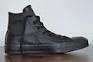 CONVERSE ALL STAR BLACK MONO LEATHER BOOTS