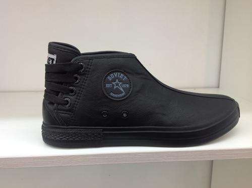 SOVIET PU LEATHER CHARGER SNEAKERS