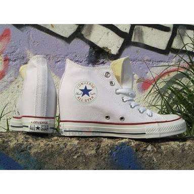 Ladies' Converse All Star Wedge Lux White Size 7 (SA 7)