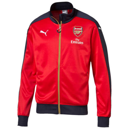 PUMA ORIGNAL OFFICIAL ARSENAL STADIUM JACKET FOR MEN SIZE 2XL!!!!!!MARKET VALUE R1499.99