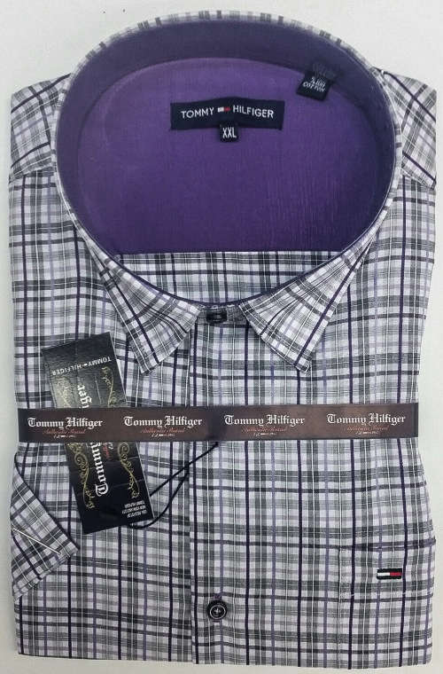 TOMMY HILFIGER ORIGNAL S/S SLIM FIT COTTON SHIRT SIZE MEDIUM!!!!!MARKET VALUE R999.99