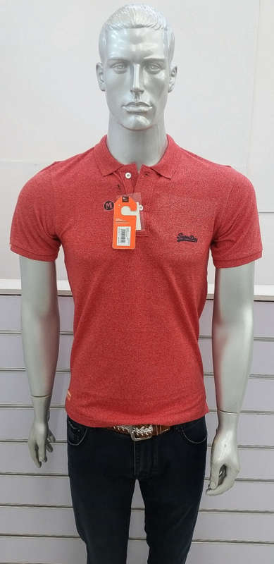 SUPERDRY ORIGNAL POLO GOLFER SLIM FIT SIZE EXTRA LARGE!!!!!!!!MARKET VALUE R1299.99