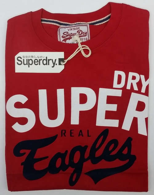 SUPERDRY VINTAGE CREW NECK TEE SLIM  FIT SIZE LARGE!!!!!!