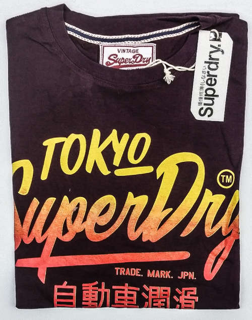 SUPERDRY VINTAGE CREW NECK TEE SLIM  FIT SIZE EXTRA LARGE!!!!!!