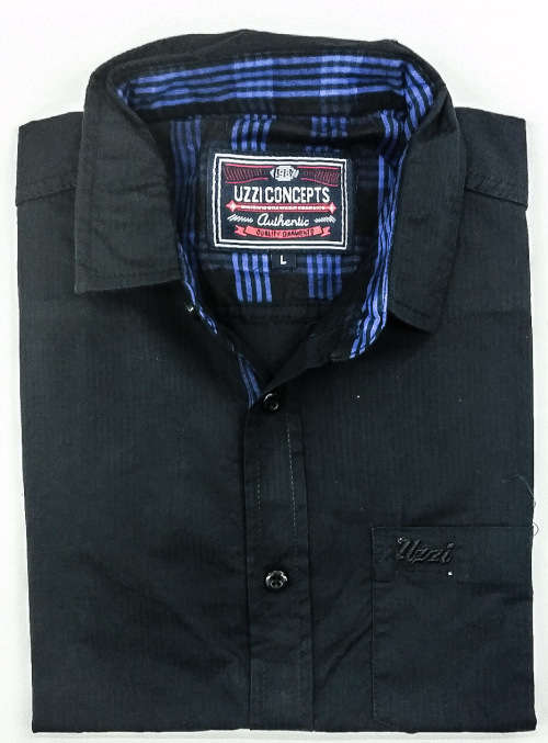 UZZI ORIGNAL L/S COTTON SLIM FIT SHIRT SIZE LARGE MARKET VALUE R999.99