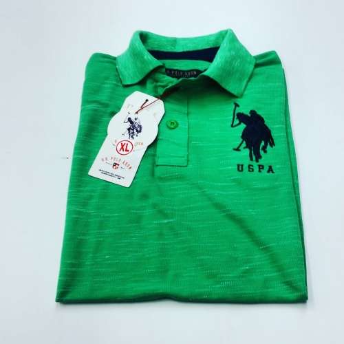US POLO ASSN COTTON GOLFER SLIM FIT SIZE LARGE!!!!!!!!!! MARKET PRICE R999.99