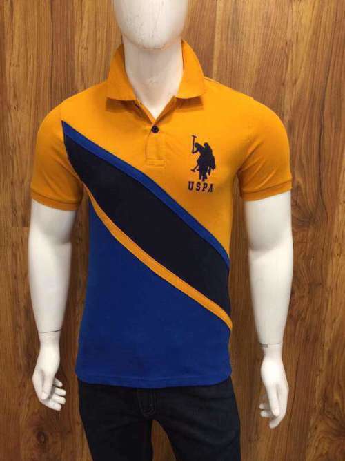 US POLO ASSN PIQUE GOLFER SLIM FIT SIZE LARGE!!!!!!!!!! MARKET PRICE R999.99
