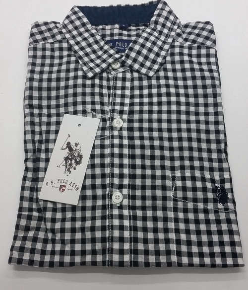US POLO ASSN 2PLY COTTON SHIRT SIZE MEDIUM!!!!!!!!!! MARKET PRICE R999.99
