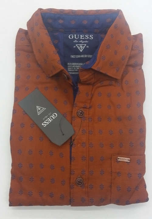 GUESS ORIGNAL L/S PREMIUM SHIRT SIZE EXTRA LARGE !!!!!! MARKET VALUE R999.99