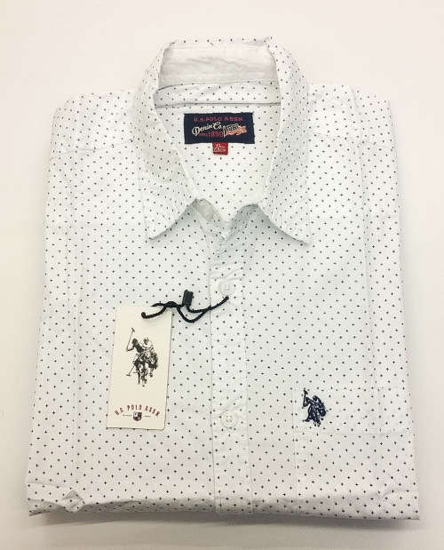 US POLO ASSN ORIGNAL L/S PREMIUM SHIRT SIZE MEDIUM !!!!!! MARKET VALUE R999.99