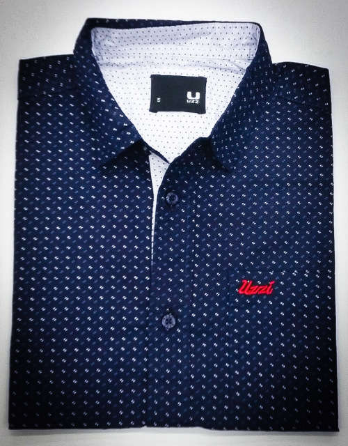 UZZI ORIGNAL L/S COTTON SHIRT SLIM FIT SIZE LARGE !!!!!! FACTORY OVER RUNS