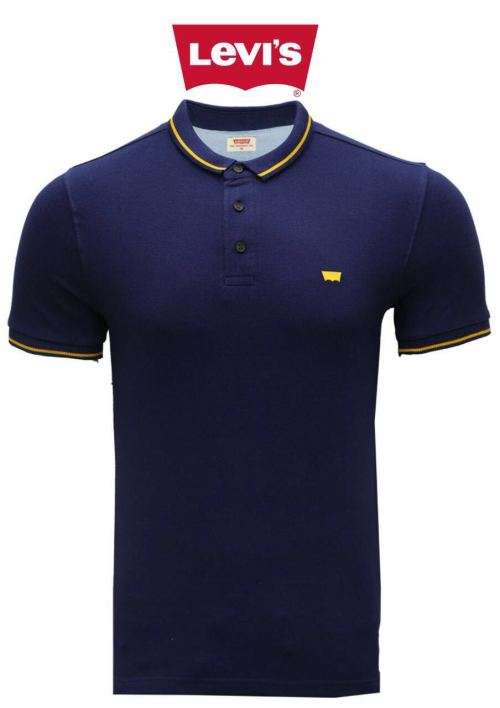 LEVI'S ORIGNAL POLO GOLFER SLIM FIT SIZE MEDIUM !!! SMALL CUT