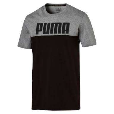 PUMA ORIGNAL REBEL BLOCK TEE FOR MEN SIZE LARGE !!!!!! MARKET VALUE R499.99