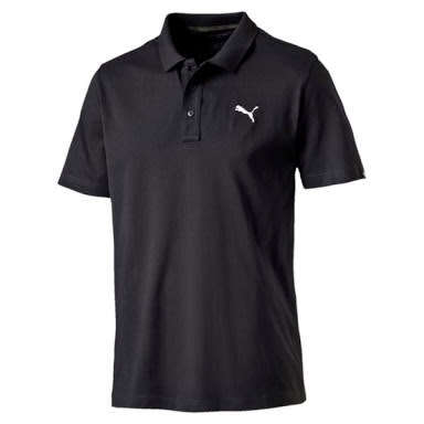PUMA ORIGNAL JERSEY POLO BLACK FOR MEN SIZE LARGE !!!!!! MARKET VALUE R699.99