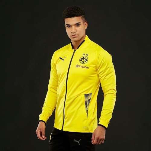 PUMA ORIGNAL DORTMUND STADIUM JACKET MEN SIZE LARGE !!!!!! MARKET VALUE R1299.99