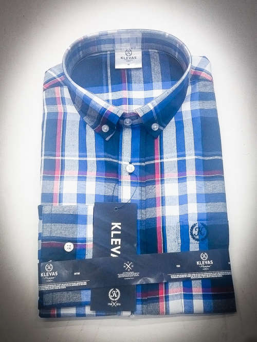 KLEVAS ORIGNAL L/S SHIRT FOR MEN SIZE XL !!!!!!!! MARKET VALUE R699.99
