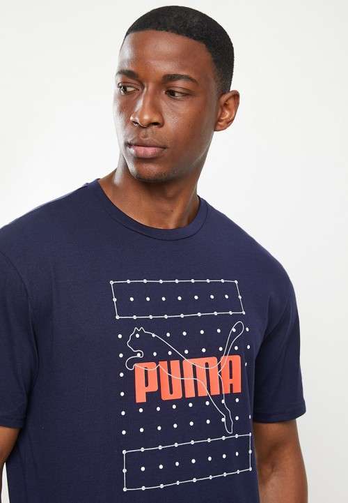 Puma Original Reflective Tee For Men Size Medium !!!!! Value R599.99