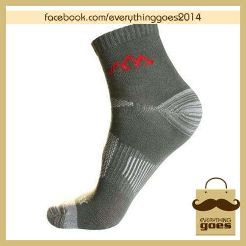 Coolmax Cycling Socks for Men and Women - Quick Dry, Comfortable and Breathable - Dark Grey