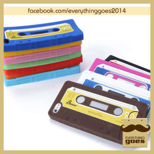 Cassette Look a Like - iPhone 5 and 5s cell phone cover