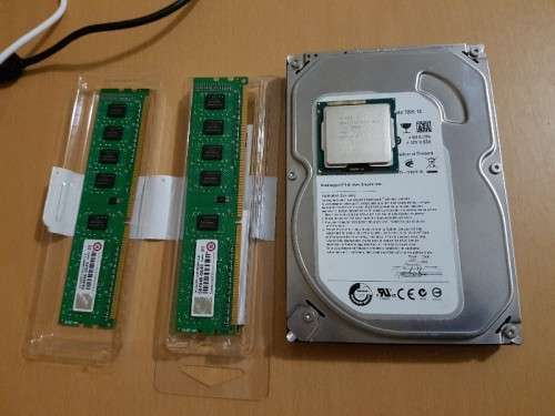CPU, RAM, motherboard