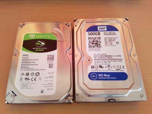 2 x Hard drives and 3 x CPUs