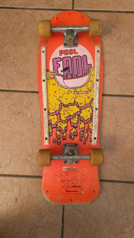 Pool Fool Variflex Vintage Skateboard-all original