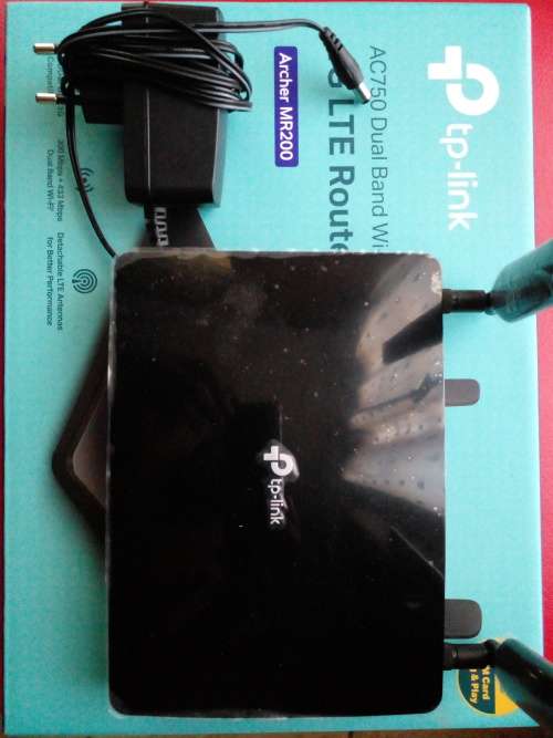 TP-link Ac750 Dual Band Wi-Fi 4G LTE Router