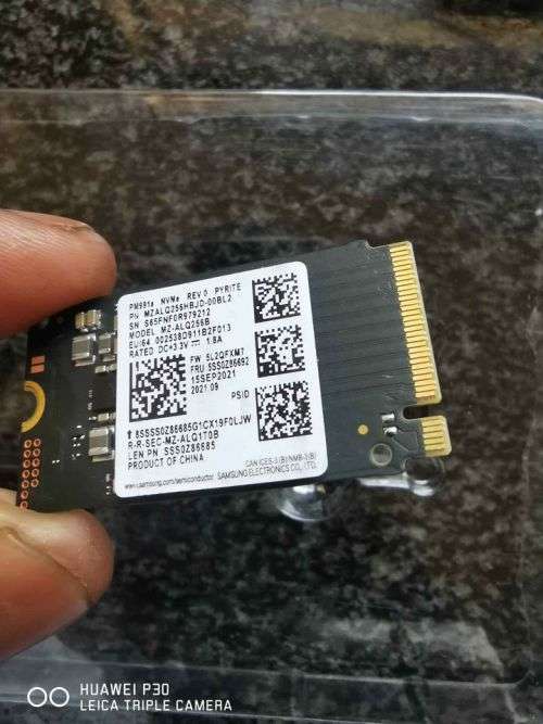 Samsung SSD 256GB