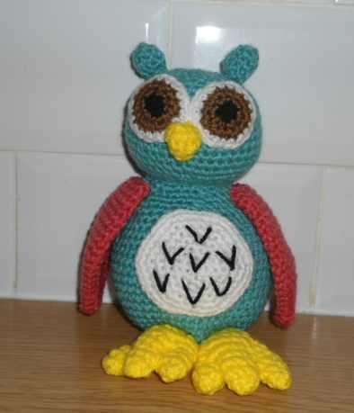 Crocheted Owl